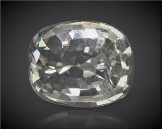 White Zircon Natural Certified 7.38 CTS... ( 85469 )